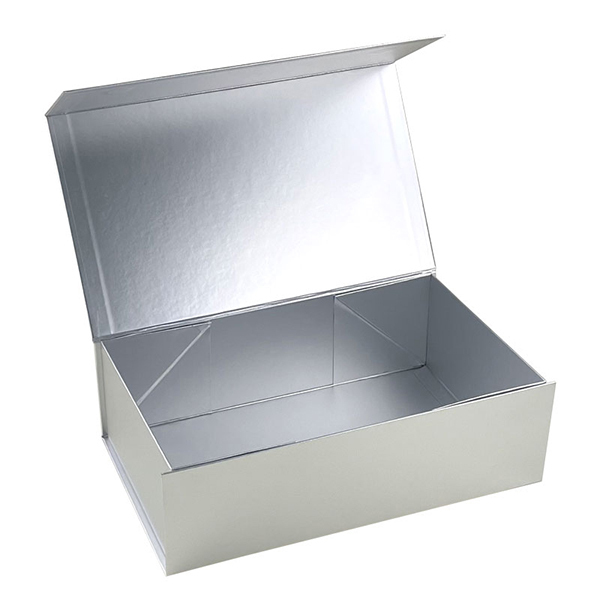 M A4 Deep Silvery Magnetic Gift Box