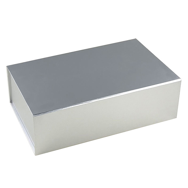 M A4 Deep Silvery Magnetic Gift Box