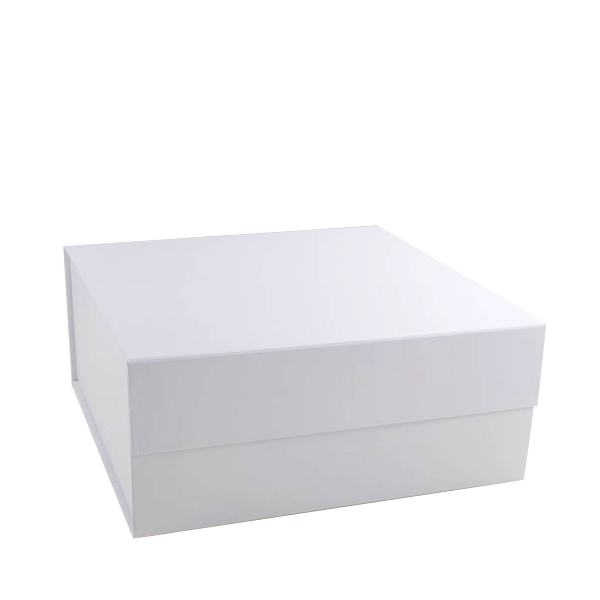 Wholesale L Square Deep White Magnetic Gift Box