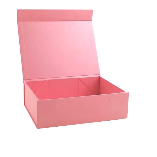 Wholesale A5 Shallow Pink Magnetic Gift Box