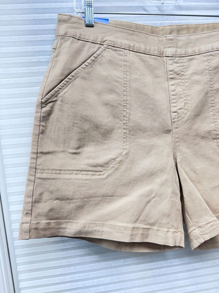 Nautica Jeans Ladies' L Pull-On Stretch Soft Chino Shorts High Rise