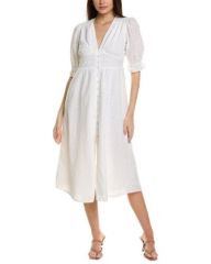 Boden Broderie Midi Tea Dress