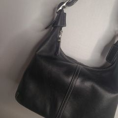 Coach Legacy Convertible Handbag Hobo Baby Blue Leather Crossbody Bag # 9566