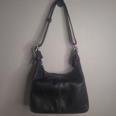 Coach Legacy Convertible Handbag Hobo Baby Blue Leather Crossbody Bag # 9566