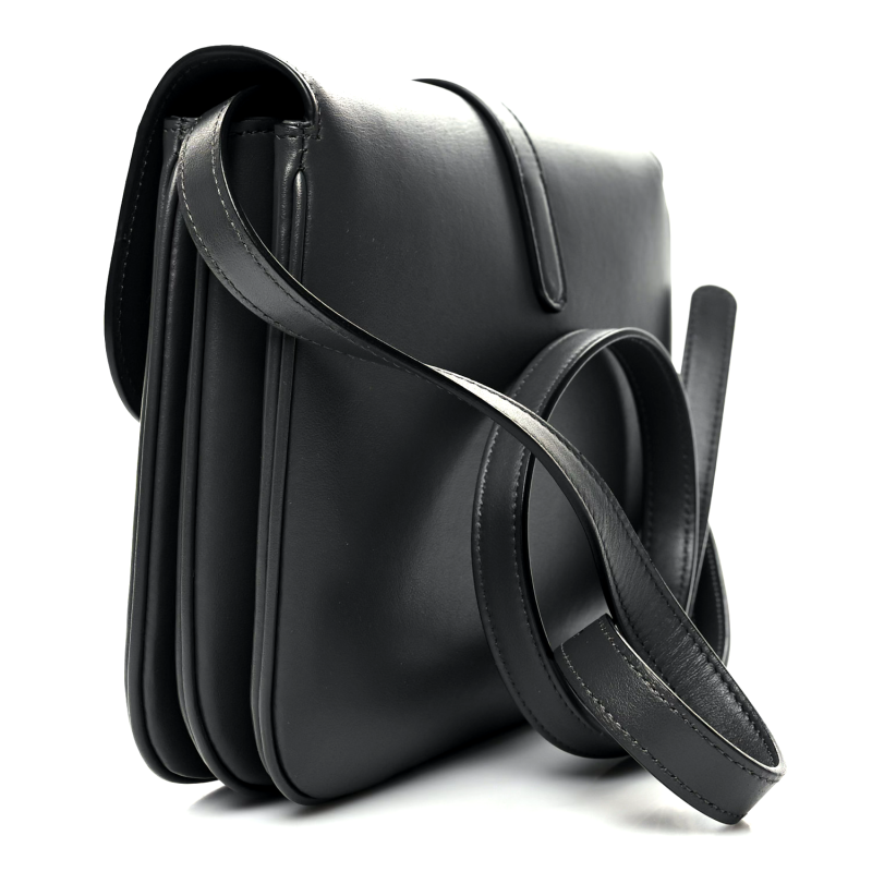 Celine Women's Black Medium Tabou Smooth Leather Shoulder Purse Bag