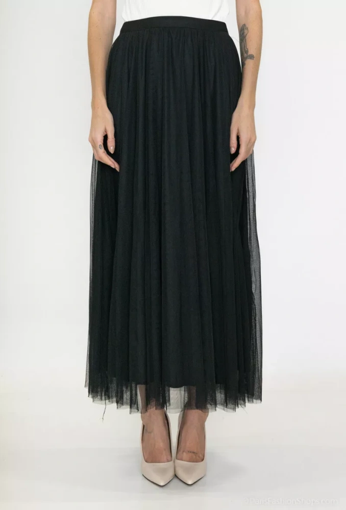 ladies skirt elastic lined long skirt women lined skirt summer skirt long skirt