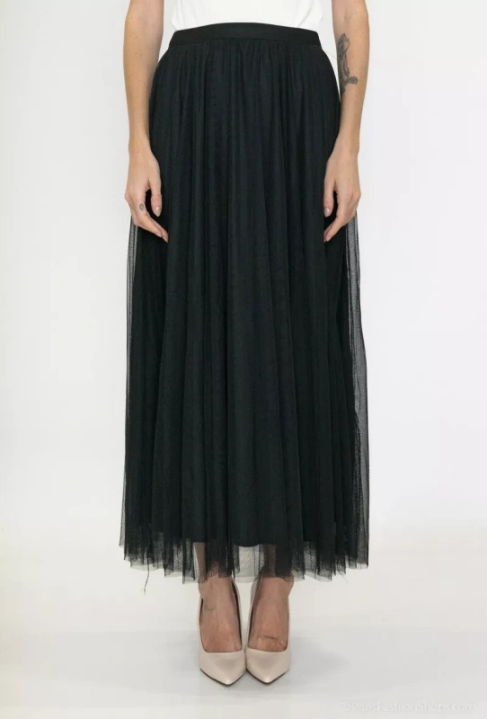 ladies skirt elastic lined long skirt women lined skirt summer skirt long skirt