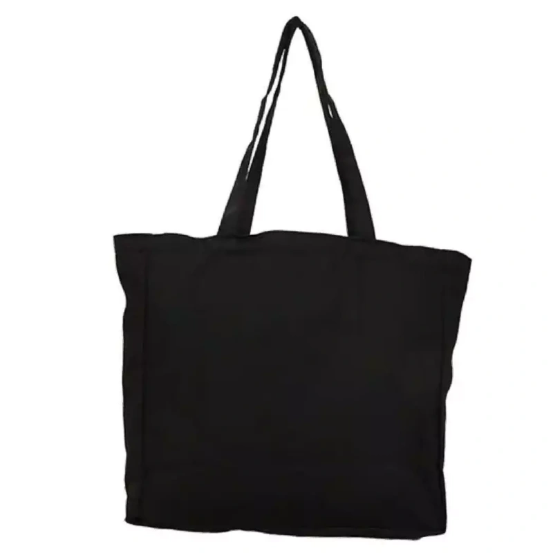 Chanel canvas tote bag novelty women's bag handbag accessories black