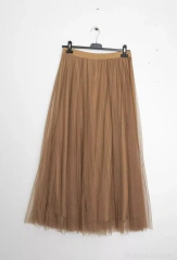 ladies skirt elastic lined long skirt women lined skirt summer skirt long skirt