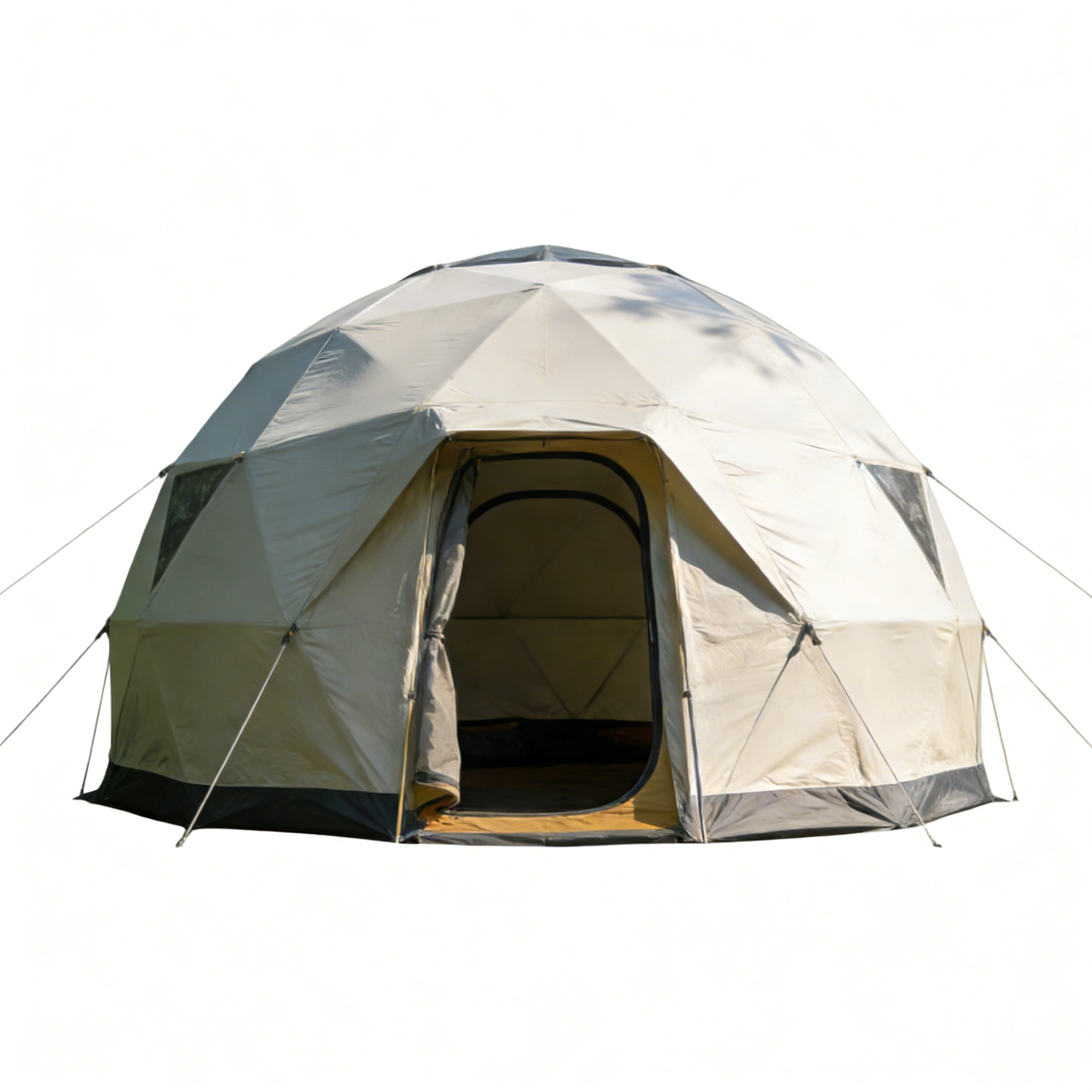 Geodesic tent