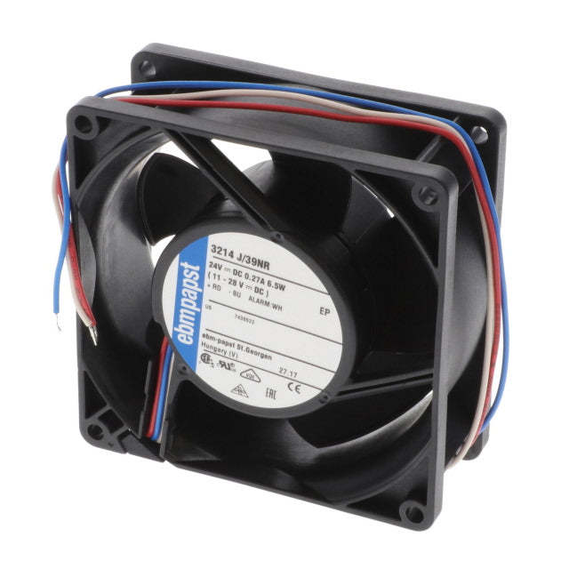 3214J/39NR EBMpapst FAN AXIAL 92X38MM 24VDC WIRE