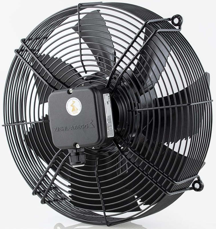 FE035-4DK.0C.V7 ZIEHL-ABEGG Axial Fan 0.26kW 3-460V 0.34A 1560rpm
