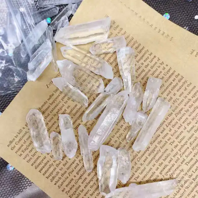 Clear quartz bag