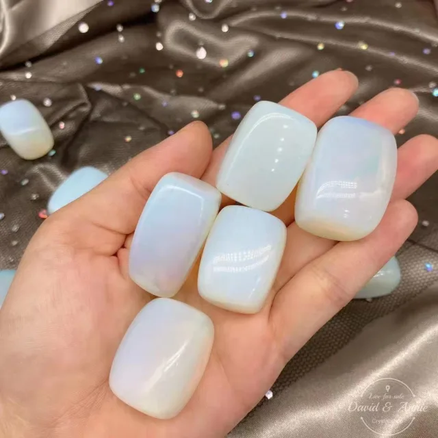 Opalite  palm  stone