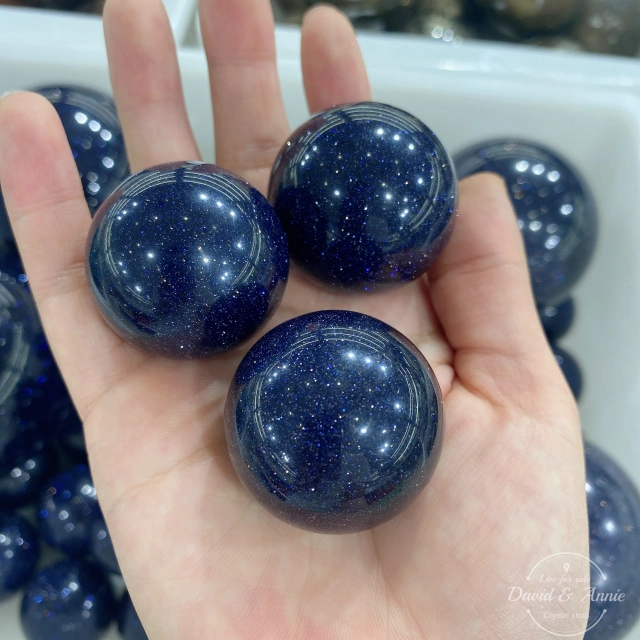 Blue standstone sphere