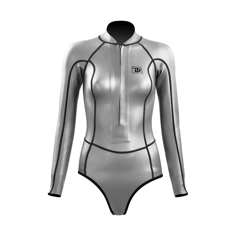 Siren Front Zip Flat-Lock Bikini/Bodysuit 2mm