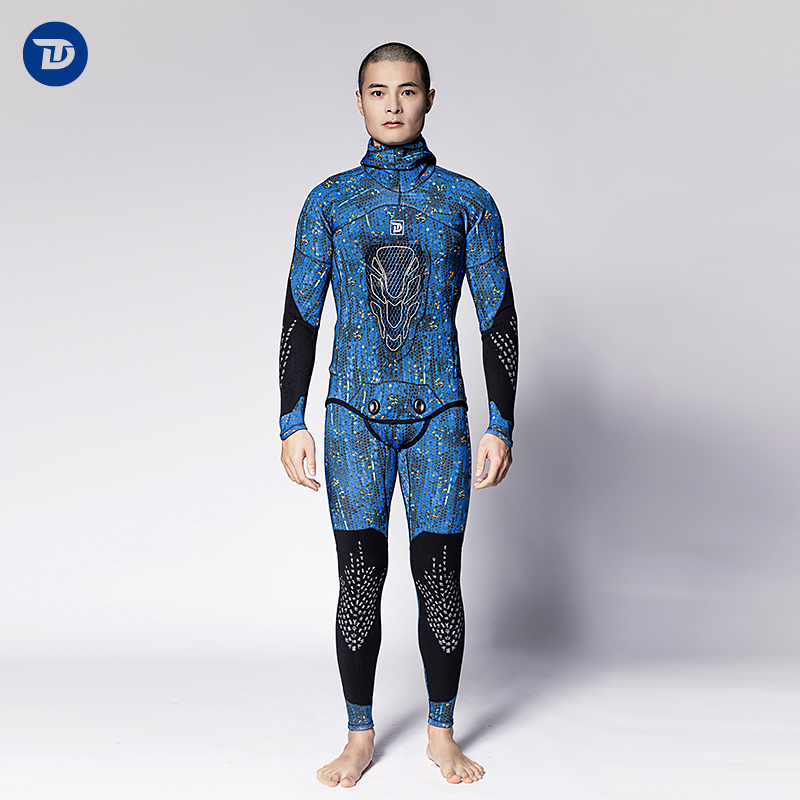 TRUDIVE Elite Spearfishing Wetsuit  Precision & Durability for the Avid  Hunter