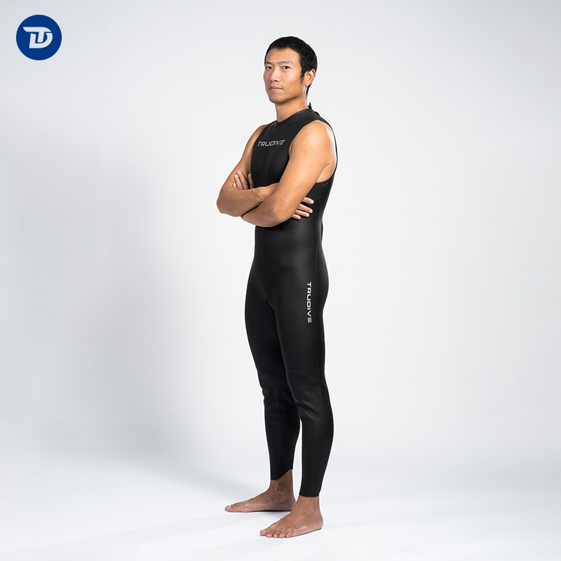 Men's sleeveless Jumpsuit Classic 2mm