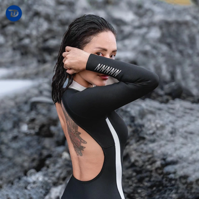 Killer Whale Series bikini backless wetsuits 2mm