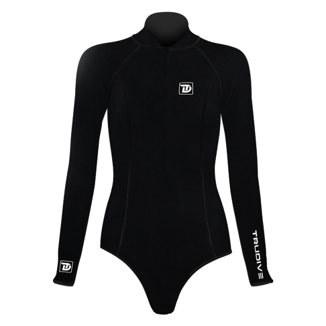Stretchy Front Zip Warmth Bikini/Bodysuit 2mm
