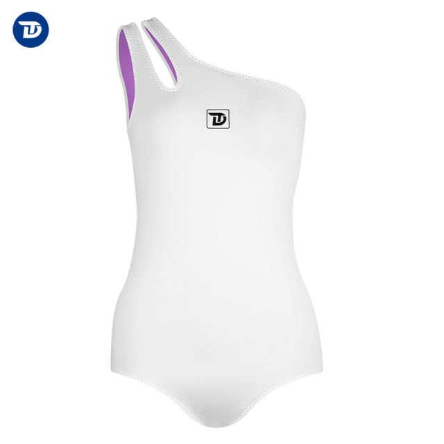 Bikini diagonal shoulder style wetsuit 2mm
