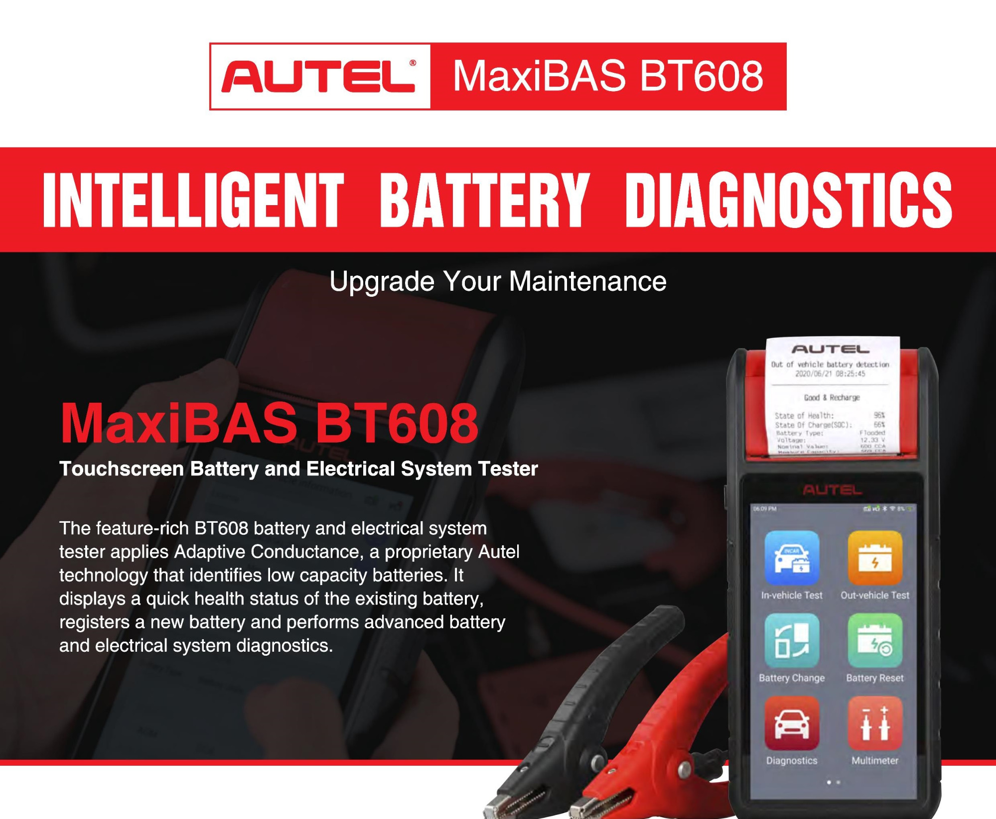 Autel MaxiBas BT608