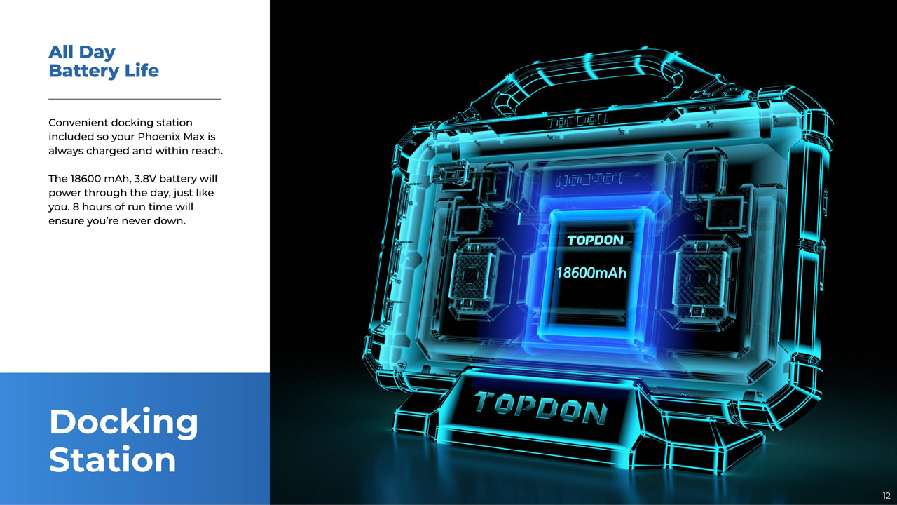 Topdon Phoenix Max With 4Channel Oscilloscope
