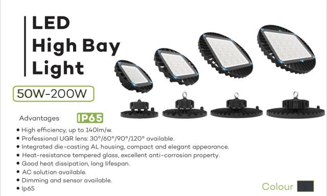 GINLITE LED High Bay Light GL-HB-S3-100W