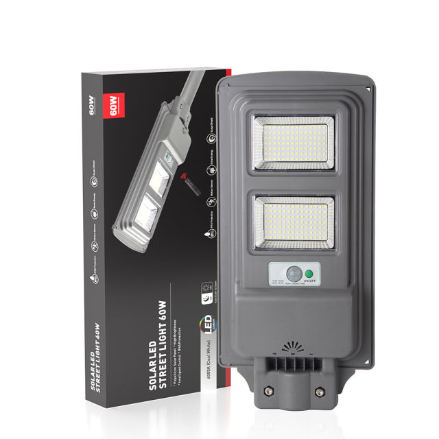 GINLITE Solar-powered LED Street Light GN104 Series - 30W
