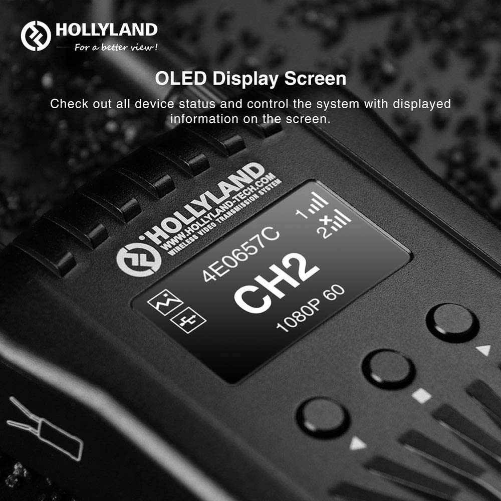 最初の  Hollyland Mars 400S ワイヤレストランスミッター デジタルカメラ