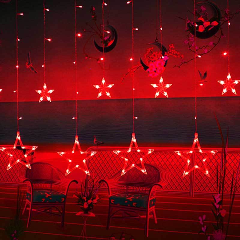 8 Lighting Modes Led Star Lights USB Powered Remote Control 2.5 x 0.9 Meters