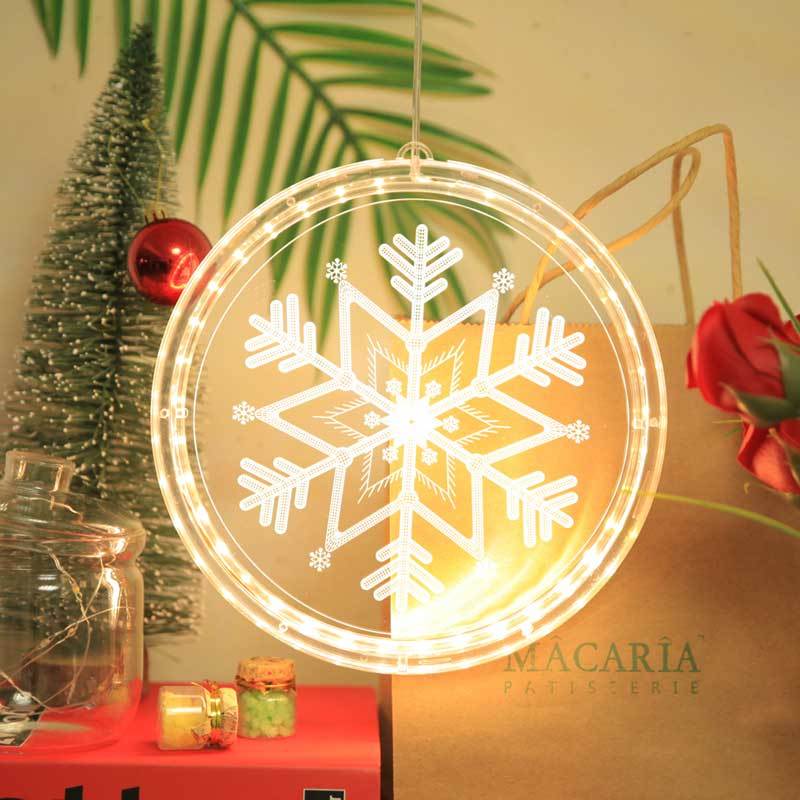 BIG LED 3D Christmas Tree Hanging Lamp Xmas Decorations Lights