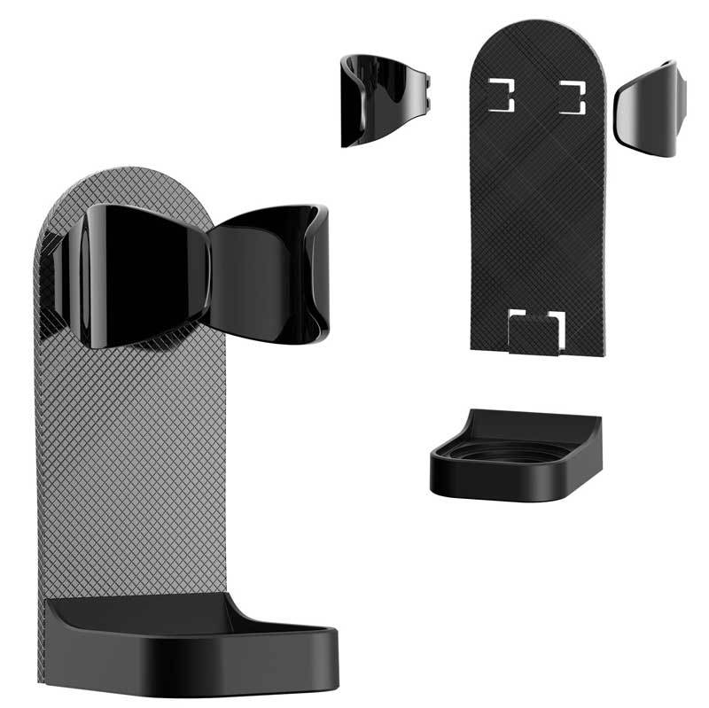 Adhesive Electric Shaver Holder Wall Mounted For 99% Razors 2Pack