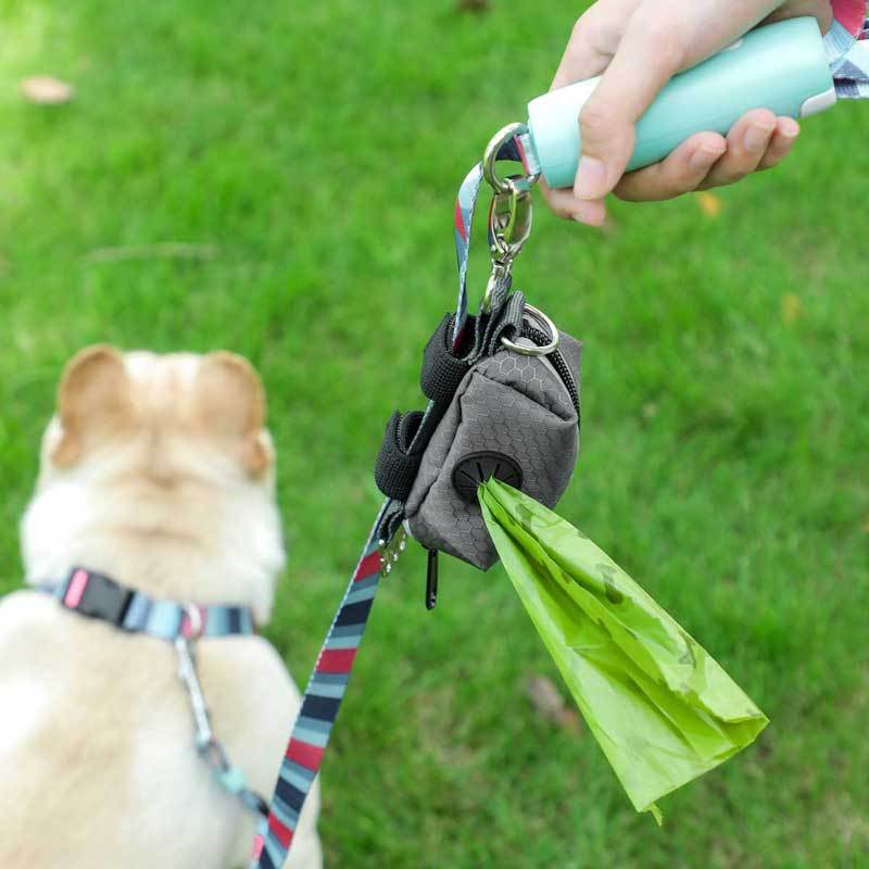 Dog Poop Bag Dispenser For Leash and Collar