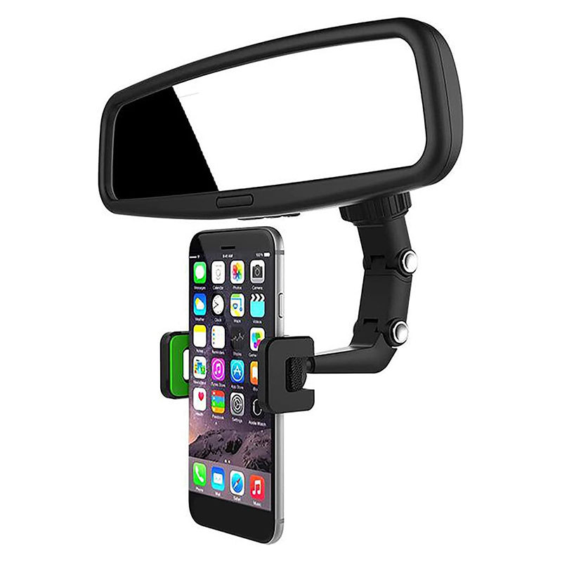 360° Multifunctional Phone Holder for Car Rearview Mirror Bed Kitchen Bookshelf Home Online Class