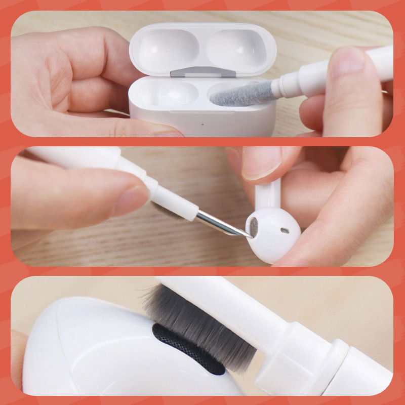 5 In 1 Multi-Function Cleaning Tools Kit for Earphone Keyboard