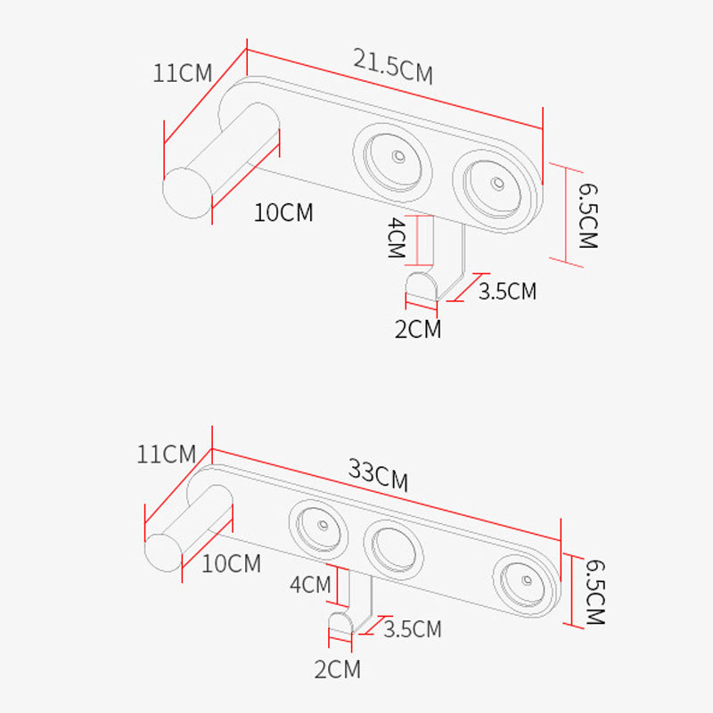 Wall Mount Hanger for Dyson Supersonic Hair Dryer