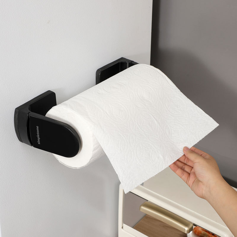ONE HAND Simply-Tear Paper Towel Holder Under Cabinet or Wall Mount