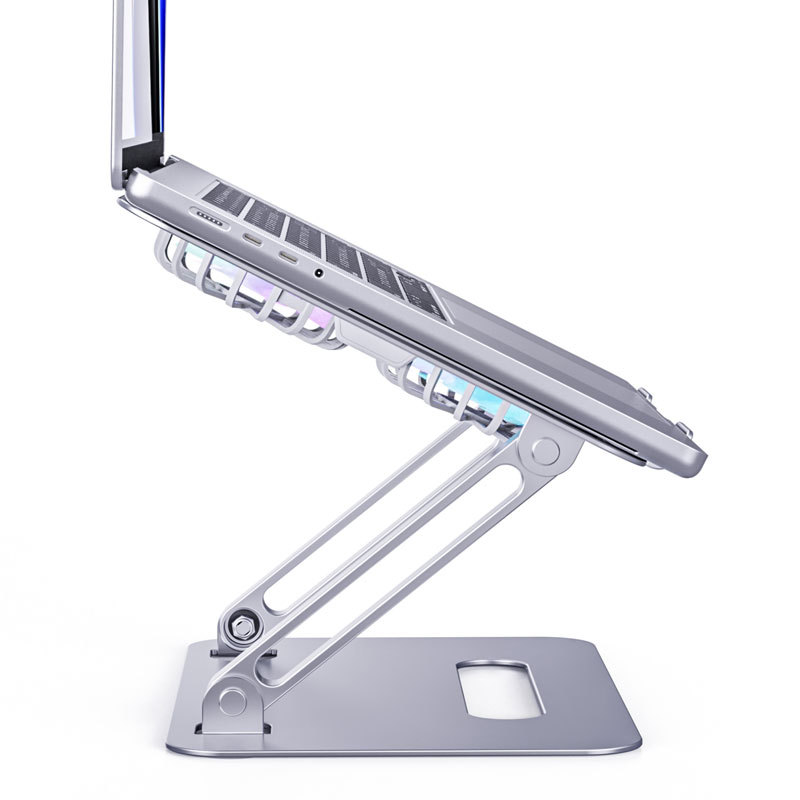 Laptop Stand With Cooling Fan Height Adjustable Up To 11&quot; For All Laptops Under 17.3&quot;