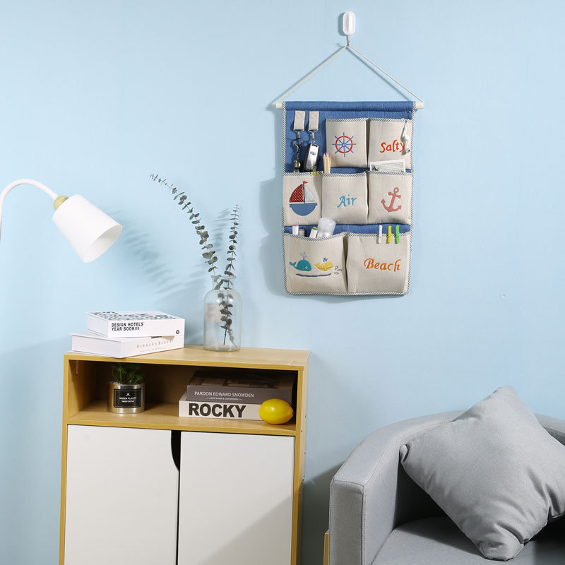 Hanging Storage Pockets Organizer Bags For Bedroom Bathroom Kitchen