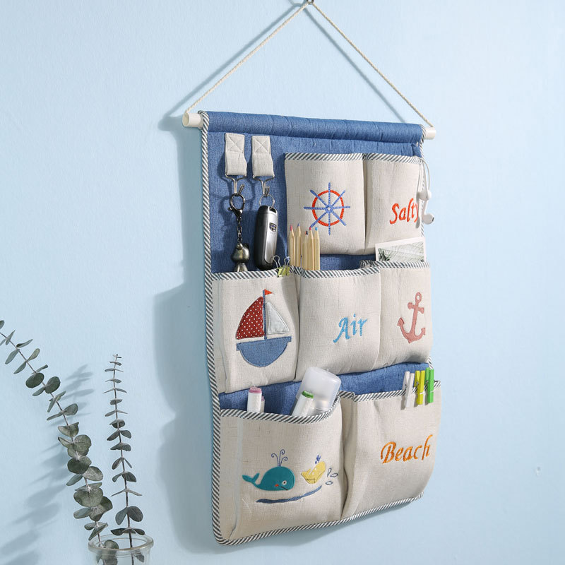 Hanging Storage Pockets Organizer Bags For Bedroom Bathroom Kitchen