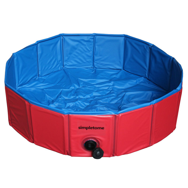 Pet Swimming Pool Foldable Bathing Tub for Dogs Cats Rabbit