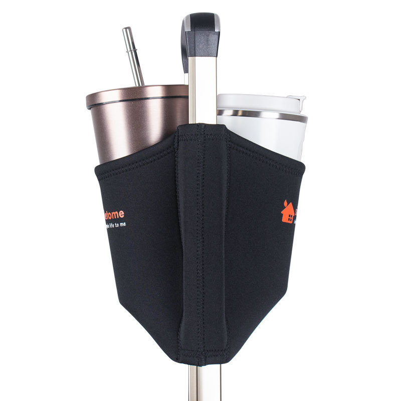 Travel Essential Hands-free Luggage Cup Holder. Carry Two Cups, Bottles.  Functional and Practical Gift for Friends, Families and Yourself. 