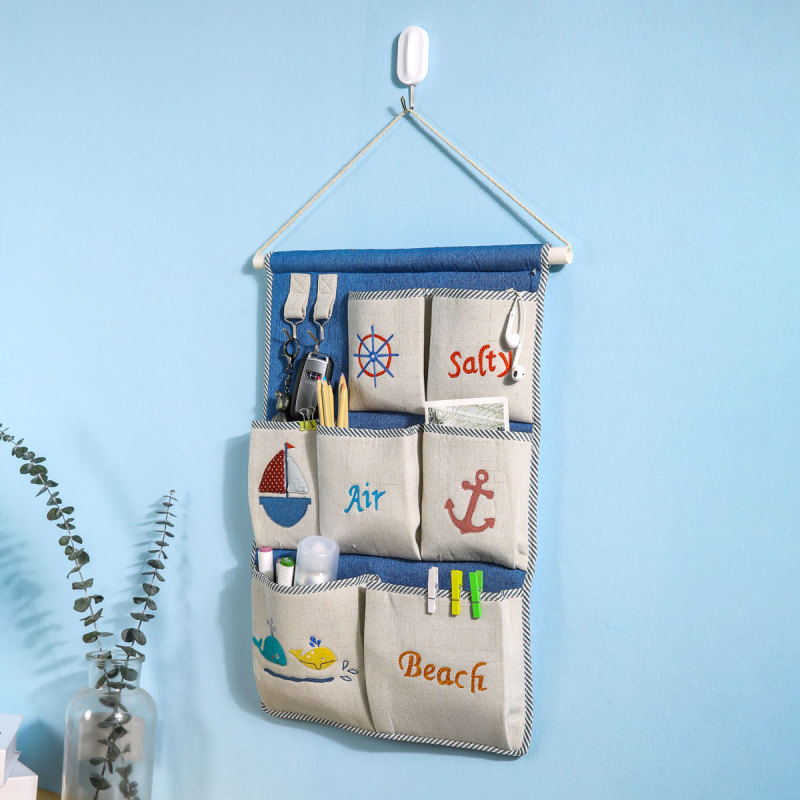 Hanging Storage Pockets Organizer Bags For Bedroom Bathroom Kitchen