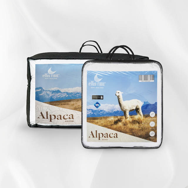 Alpaca Fibre Duvet &amp; Pillow Set