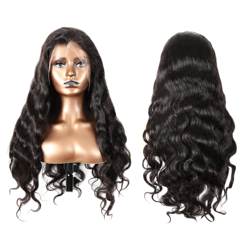13x4 HD Lace Frontal Wig Body Wave Indian Virgin Human Hair