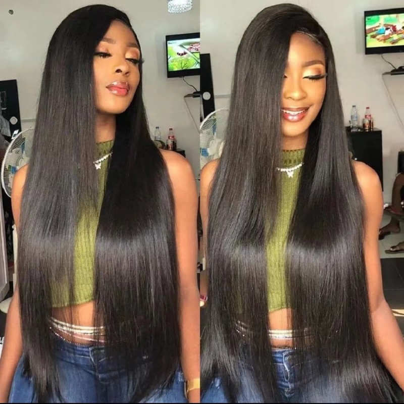 Straight HD Lace Front Wigs With Pre Plucked