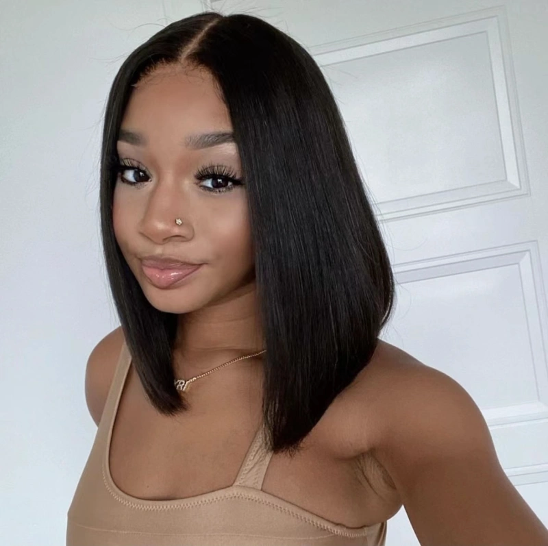 XYS Hair 13*4 Lace Frontal Bob Wigs