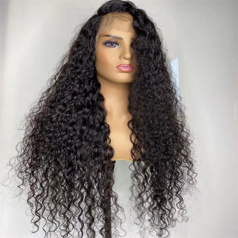 Italian Curly HD Lace Frontal Wigs With Baby Hair For Women