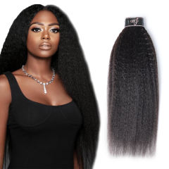 Beauty Natrual Raw Indian Hair Kinky Straight Bundles